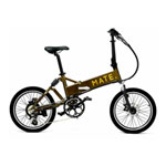 250W MATE City Olive Gold Foldable Electric Bike