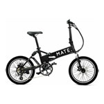250W MATE City Legacy Black Foldable Electric Bike