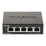 D-Link DGS-1100-05V2/B 5 Port Gigabit Smart Managed Switch
