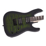 Jackson - JS Series Dinky Arch Top JS32Q DKA HT - Transparent Green Burst