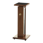 Zaor - Classic Stand Series Height-Adjustable Monitor Stand (Cherry/Black)