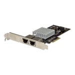StarTech.com Dual Port PCI Express 10G Ethernet Network Card Adapter Intel X550AT2