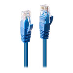 Xclio CAT6 0.3M Snagless Moulded Gigabit Ethernet Cable RJ45 Blue