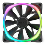 NZXT 140mm Aer RGB 2 Premium PWM Fan Twin Pack - Black