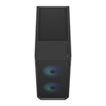Fractal Design Focus 2 RGB Black Mid Tower Tempered Glass PC Case