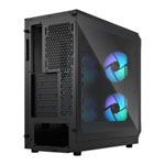 Fractal Design Focus 2 RGB Black Mid Tower Tempered Glass PC Case