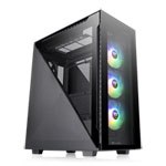 Thermaltake Divider 500 TG ARGB Black Tempered Glass Mid Tower PC Gaming Case