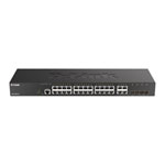 D-Link 28 Port Smart Managed Gigabit Switch with 4x SsP Ports