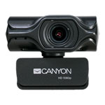 Canyon 2K Quad HD Live Streaming Webcam with Noise Reduction Microphone USB Black