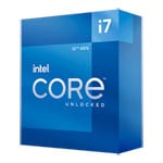 Intel 12 Core i7 12700K Alder Lake Unlocked CPU/Processor