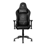 MSI MAG CH130X Gaming Chair 'Black with Carbon Fiber Leather Finish, Carbon Steel frame, Reclinable