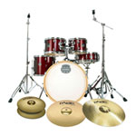 Mapex - Storm Series Special Edition Drum Kit 22" kick Inc. Paiste Cymbals - Burgundy