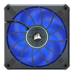 Corsair ML120 LED ELITE 120mm Blue LED Fan Single Pack Black