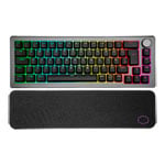 Cooler Master CK721 RF Bluetooth/USB-C Wireless/Wired 65% Mechanical Gaming Keyboard