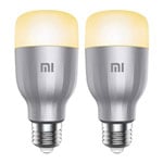 Xiaomi Mi Multicolour WiFi LED Smart Bulb with E27 Screw 2 Pack