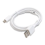 Ventev Essential USB A to Micro USB Charge & Sync Durable Cable 2.1A 1M White