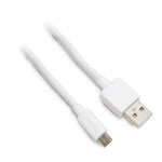 Ventev Essential USB A to Micro USB Charge & Sync Durable Cable 2.1A 1M White