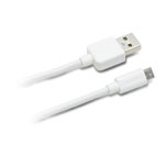 Ventev Essential USB A to Micro USB Charge & Sync Durable Cable 2.1A 1M White