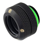 Bitspower G1/4" Extender Fitting in Matt Black