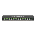 NETGEAR 15-Port PoE+ Gigabit Ethernet Plus Desktop Switch with 1 SFP Port