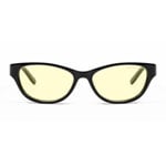 GUNNAR Optiks Jewel +2 Anti Blue-Light Onyx Amber Tint Unisex Computer Glasses
