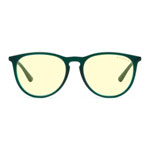 Gunnar Menlo Computer Glasses - Emerald Frame + Amber Lens
