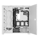 Corsair iCUE 5000X RGB QL Edition White Mid Tower Tempered Glass PC Gaming Case