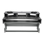 Zaor - Miza X2 Flex Workstation Desk (Wengé Grey)