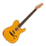 Fender - Acoustasonic Player Telecaster Acoustic-electric Guitar - Butterscotch Blonde