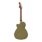 Fender - Newporter Player Acoustic-Electric Guitar - Olive Satin