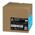 Arctic P12 Static Pressure 120mm PWM PST A-RGB 0dB (3 Pack) White