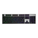Cooler Master SK653 Gunmetal Grey Hybrid Wireless Red Switch UK Mechanical Gaming Keyboard