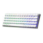 Cooler Master SK622 Silver White Hybrid Wireless Red Switch UK Mechanical Gaming Keyboard