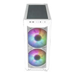 CoolerMaster HAF 500 White ARGB Mid Tower PC Case