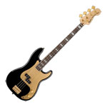 Squier - 40th Anniversary Precision Bass, Gold Edition, Black