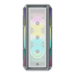 Corsair iCUE 5000T RGB White Mid Tower Tempered Glass PC Gaming Case