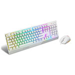 MSI VIGOR GK30 COMBO RGB Keyboard + Clutch GM11 Mouse White