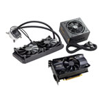 EVGA RTX 2060 SC GPU + EVGA 700W BQ PSU + EVGA CLC 280 CPU Cooler Bundle