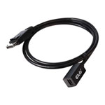 Club3D 1M Mini DisplayPort to DisplayPort 1.4 Extension Cable