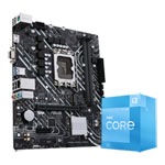 ASUS PRIME H610M-K D4 + Intel Core i3 12100F CPU Bundle LN124513