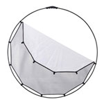 Manfrotto HaloCompact Plus Reflector 98cm Silver/White