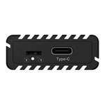 ICY BOX M.2 NVMe/SATA SSD USB-C Gen 2 External Enclosure Black