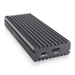 ICY BOX M.2 NVMe SSD External Enclosure Grey USB-C