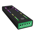 ICY BOX ARGB M.2 NVMe SSD USB-C External Enclosure
