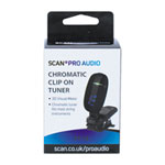 Scan Pro Audio FT-16 Chromatic Clip on Guitar Tuner
