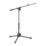 Stagg - MIS-2004BK Low Profile Microphone Stand With Telescopic Boom
