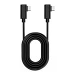 Xclio USB Type-C Right Angle USB-C USB3.2 Gen2 10GBs Cable 5M VR Headset Ready Cable