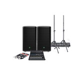 Mackie - Thrash 212 Bundle, Speaker Stands, Leads and Mixer