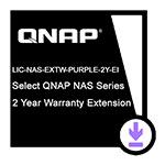 QNAP Two Year Extended Warranty Licence - Purple