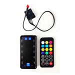 5 Pack Xclio 120mm RGB Fans with Controller and RGB Remote